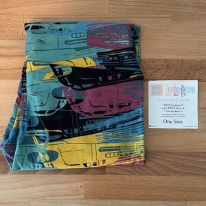 LuLaRoe OS train print leggings